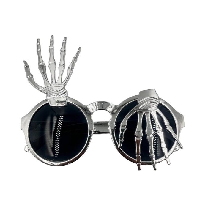 Cadılar Bayramı İskelet Eli Parti Gözlük