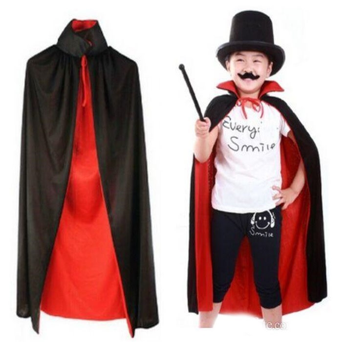 Cadılar Bayramı Yakalı Pelerin Çocuk