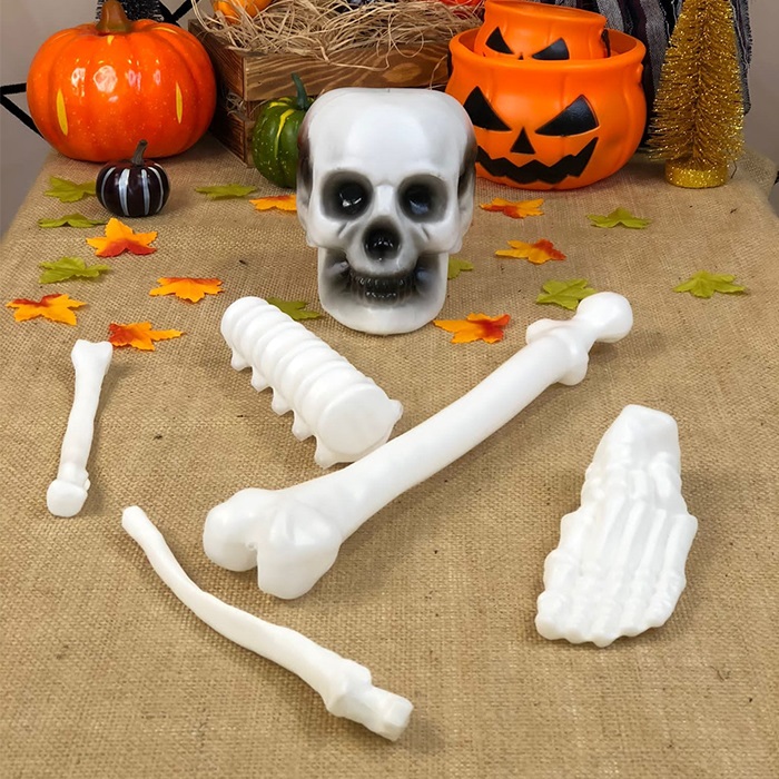 Cadılar Bayramı Kemik Ve Kurukafa Dekoratif Süs