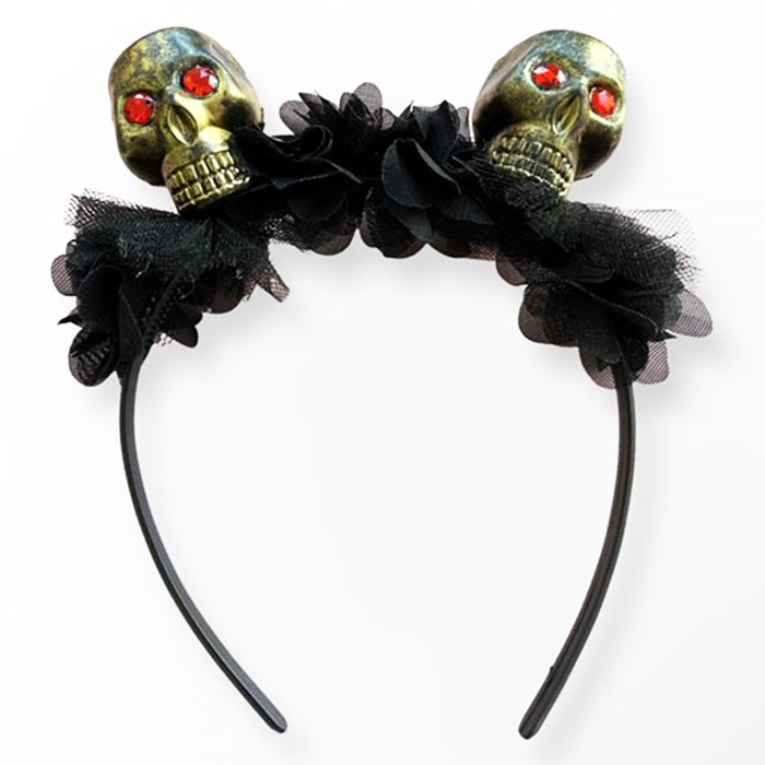 Cadılar Bayramı Kuru Kafa Taç