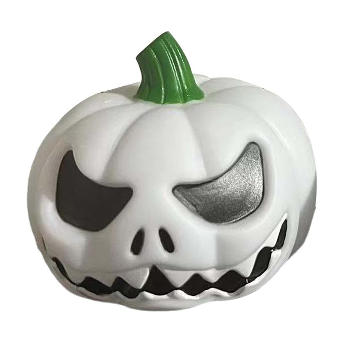 Cadılar Bayramı Beyaz Led Işıklı Bal Kabağı