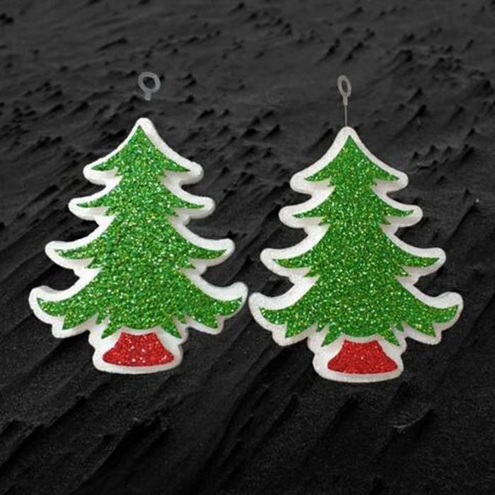 Çam Ağacı Strafor Süs 2 Adet