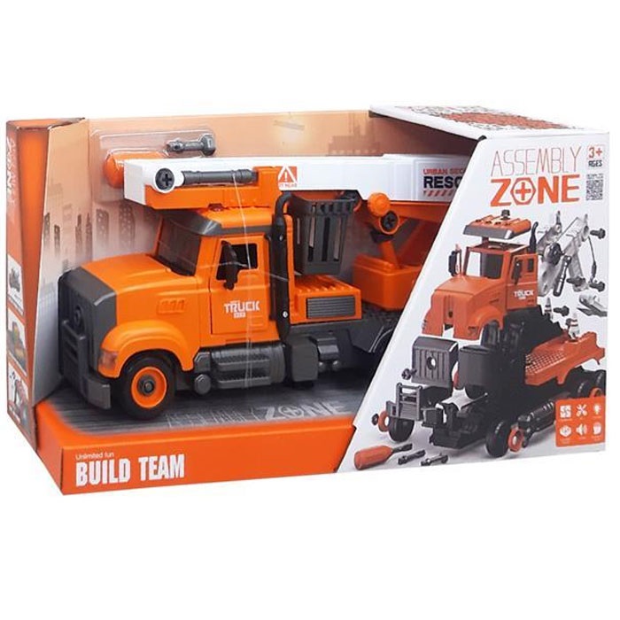 Canem Oyuncak Sürtmeli Sesli Işıklı İş Makinesi