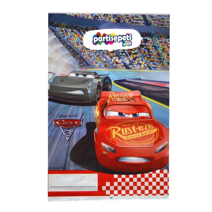 Cars 3 Temalı Parti Çantası