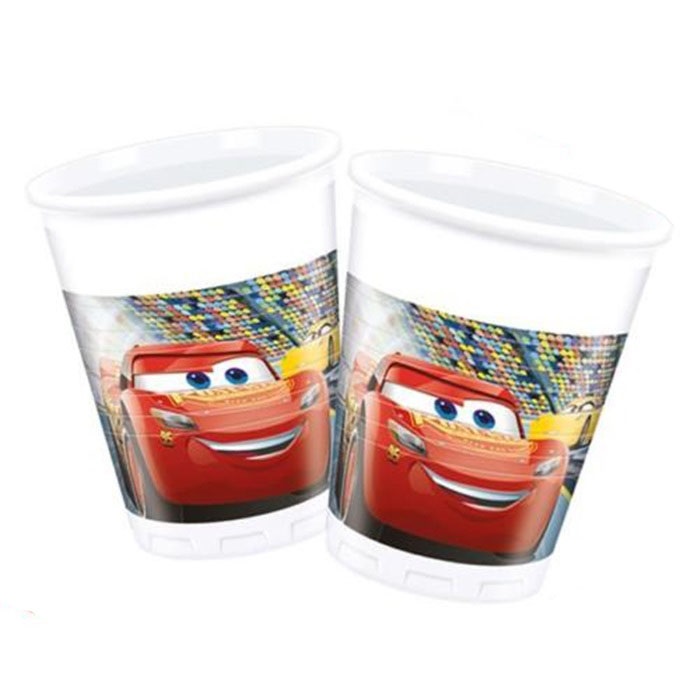 Cars 3 Temalı Bardak
