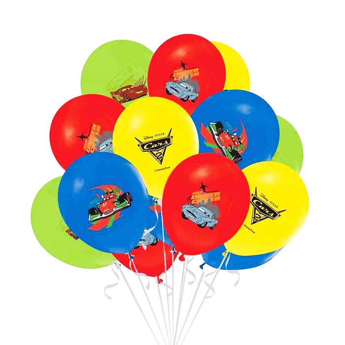 Cars Baskılı Latex Balon