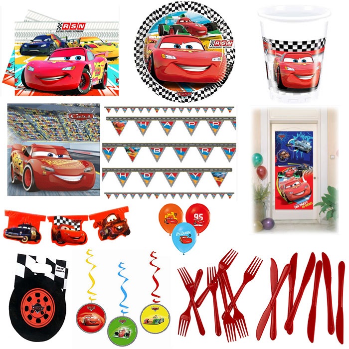Cars Temalı Parti Seti