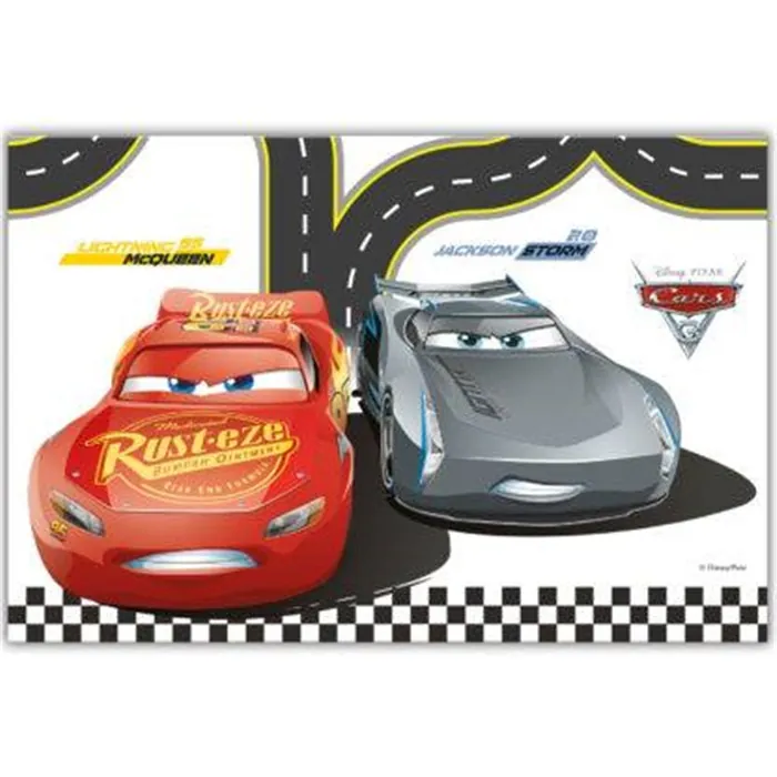 Cars Temalı Masa Örtüsü