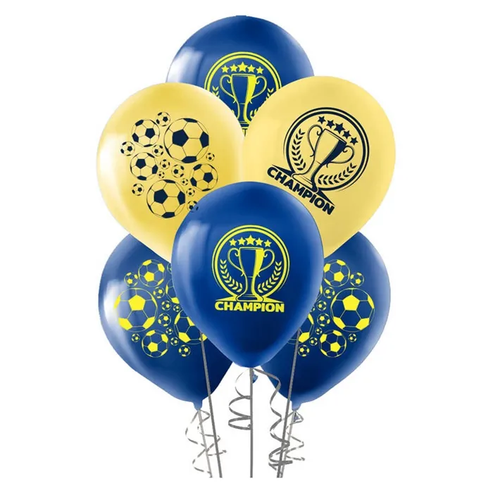 Champion Baskılı Sarı Lacivert Baskılı Balon