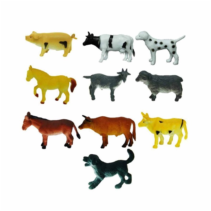 Çiftlik Hayvanları Poşetli Hayvan Oyuncak