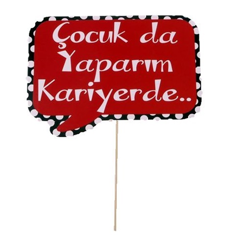 Çocuk Da Yaparım Kariyerde Konuşma Balonu