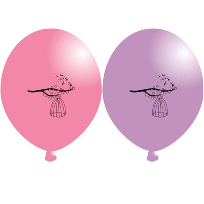 Kuş Baskılı Balon