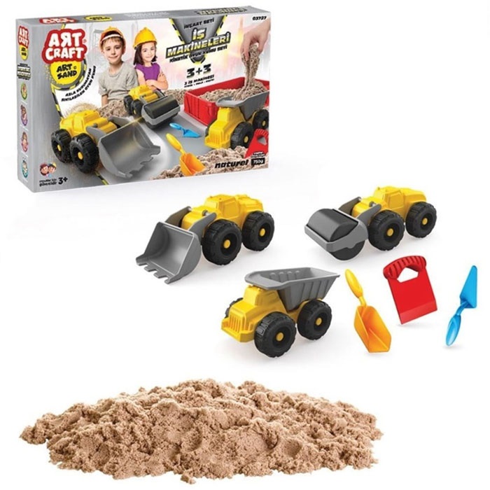 Dede Oyuncak İş Makineleri Kum Seti
