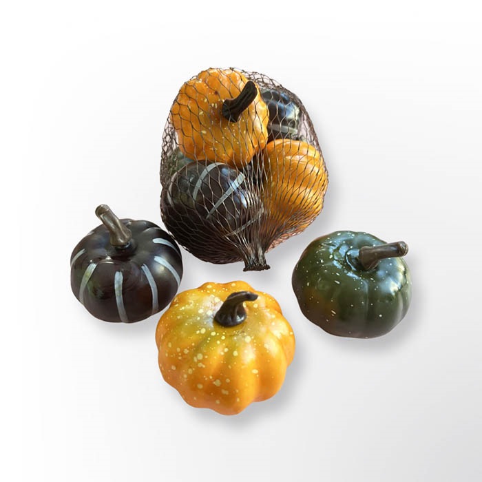 Dekoratif Balkabağı 6 Adet