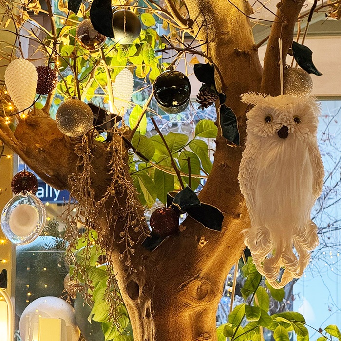 Dekoratif Beyaz Renkli Baykuş