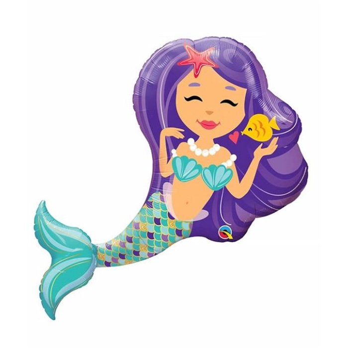 Deniz Kızı Folyo Balon