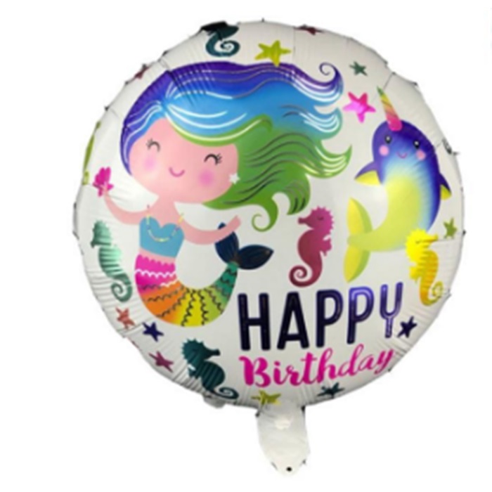 Deniz Kızı Folyo Balon