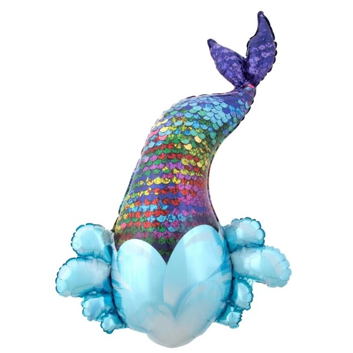 Deniz Kızı Kuyruk Folyo Balon