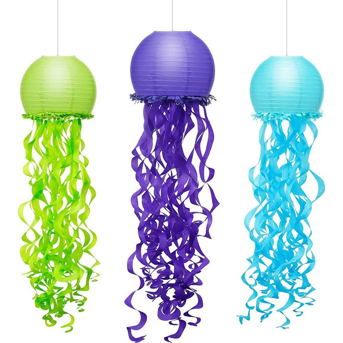 Amscan Deniz Kızı Püsküllü Fener Süs