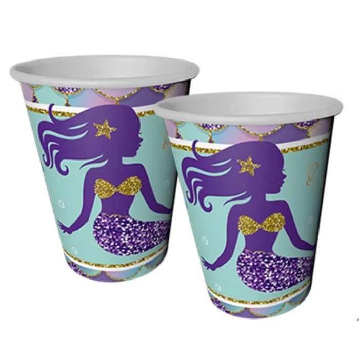 Deniz Kızı Temalı Bardak