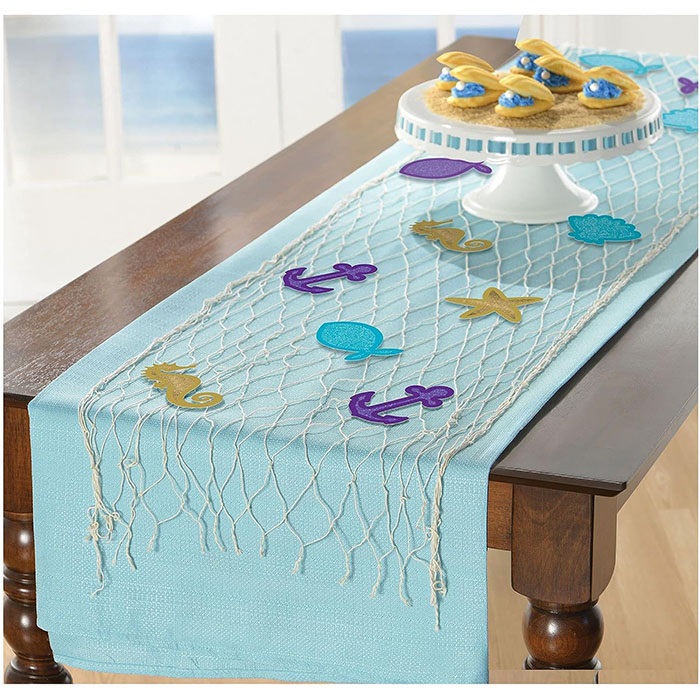Amscan Deniz Kızı Temalı Masa Dekorasyon Runner 
