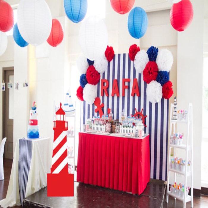 Denizci Feneri Ayaklı Pano