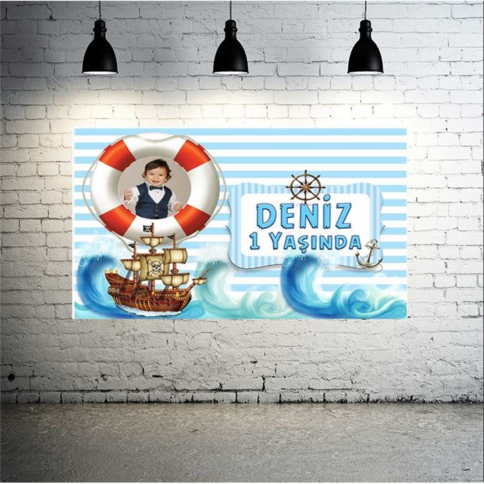 Denizci Kişiye Özel Afiş