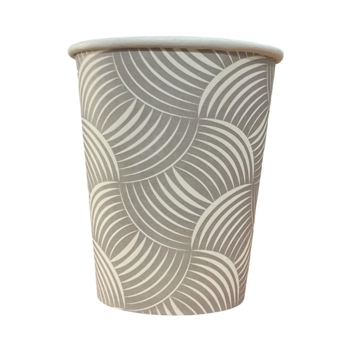 Desenli Karton Bardak