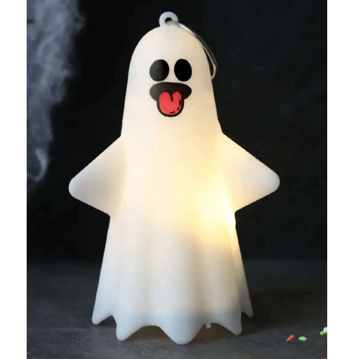 Dil Çıkartan Hayalet Işıklı Anahtarlık