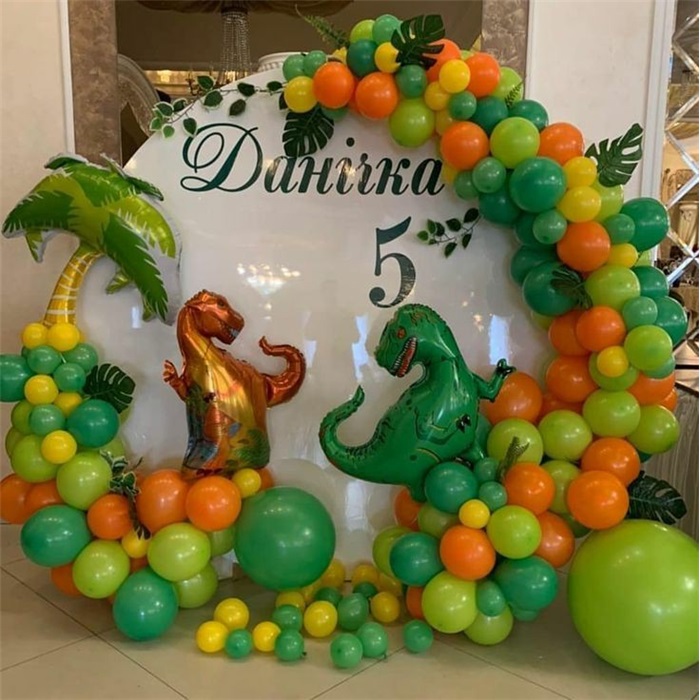 Dinozor Konseptli Balon Dekorasyon