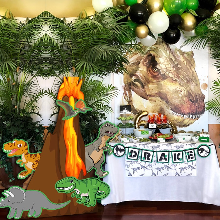 Dinozorlar Ayaklı Pano