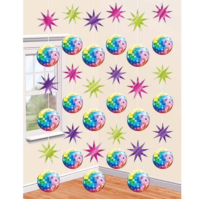 Amscan Disco Topları Süs Perdesi