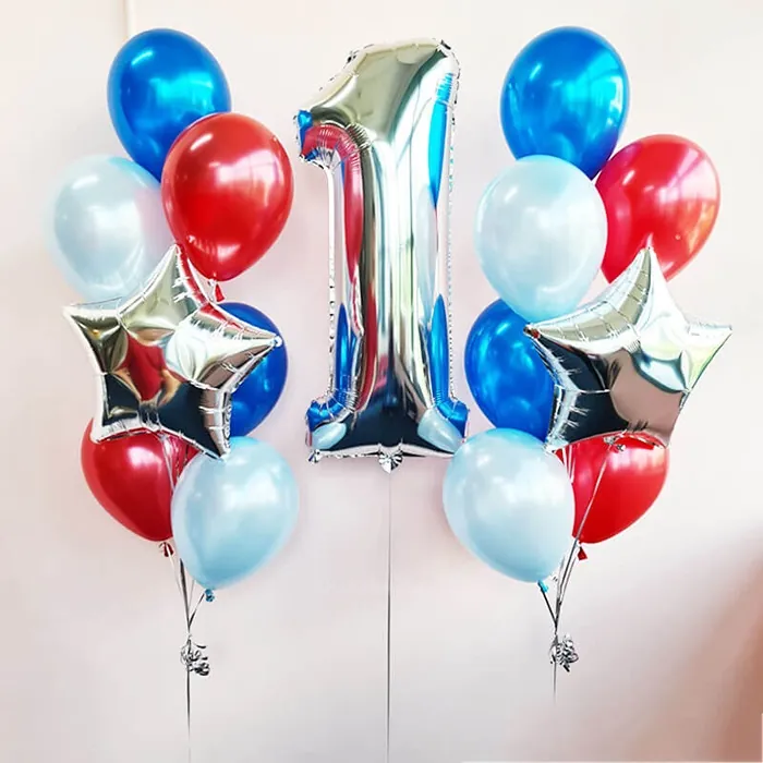 Doğum Günü Folyo Balonlu Uçan Balon