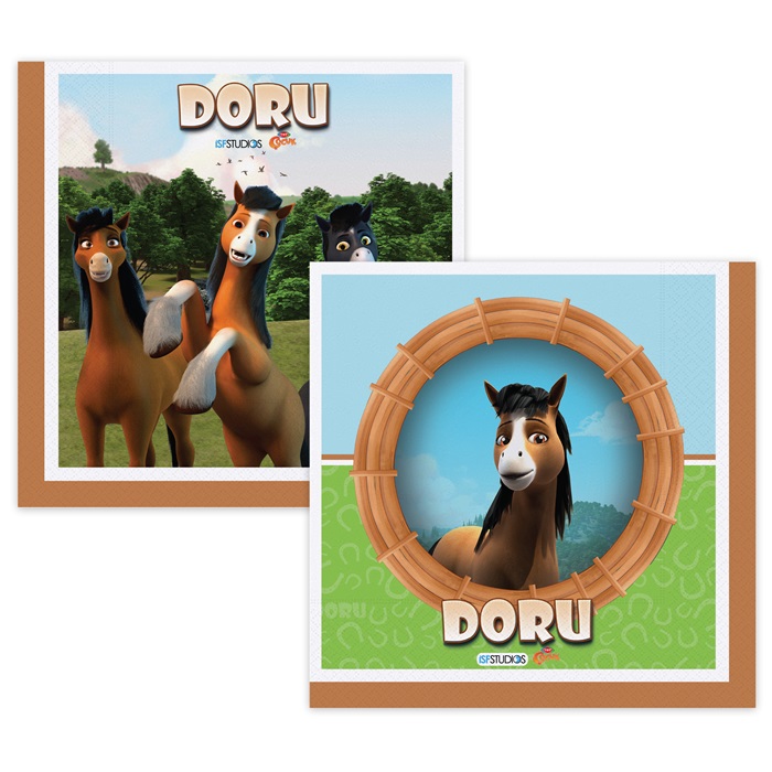 Doru Temalı Peçete