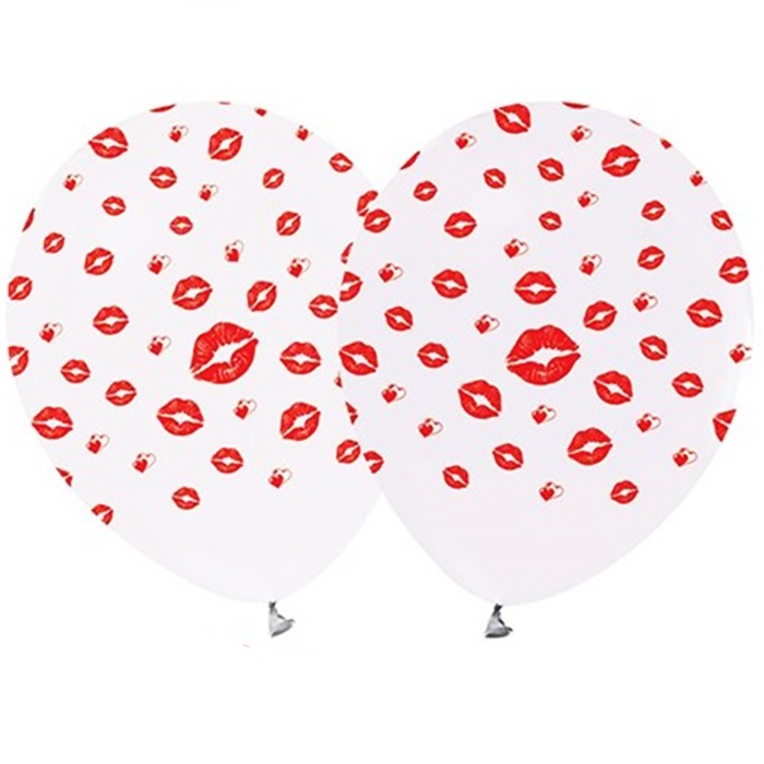 Dudak Baskılı Latex Balon