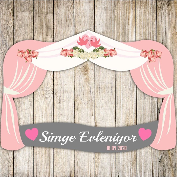 Evleniyoruz Çerçevesi Kişiye Özel