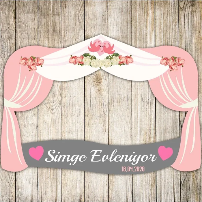 Evleniyoruz Çerçevesi Kişiye Özel