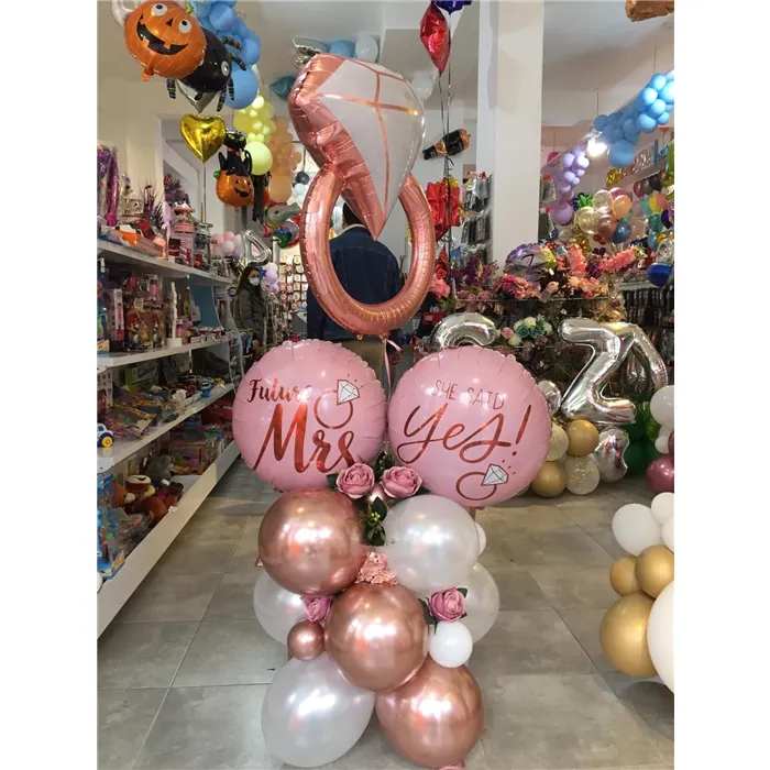 Evlilik Teklifi Balon Buket Aranjman
