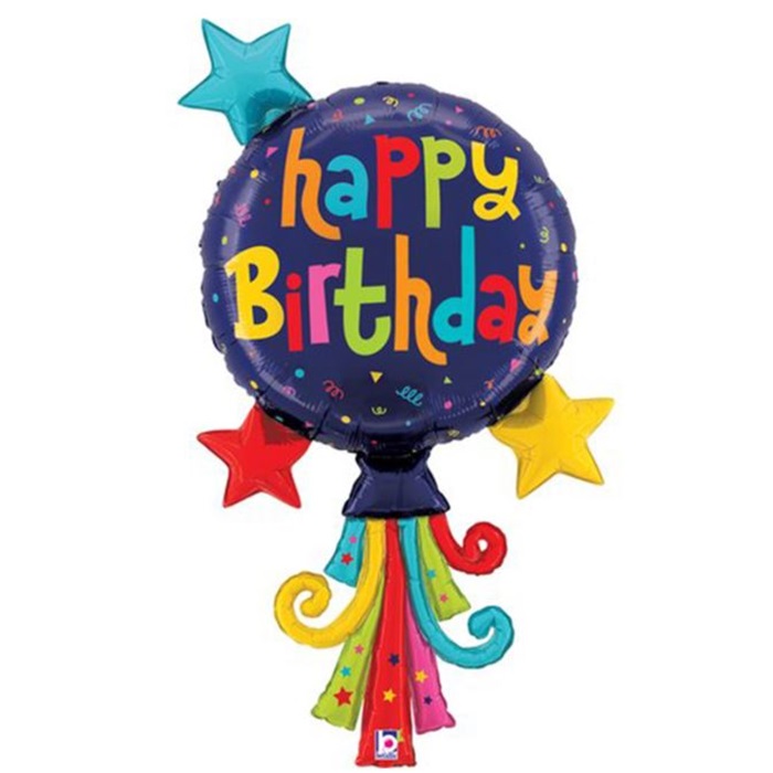 Flama Doğum Günü Grabo Folyo Balon