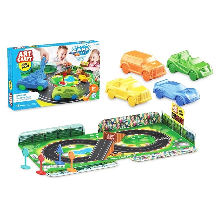 Fen Kinetik Kum Arabalar Oyun Seti