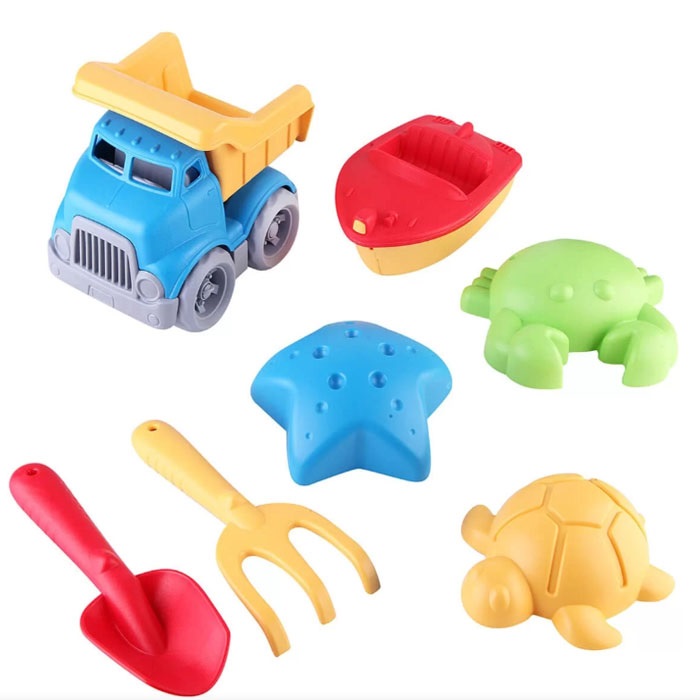Fileli Oyuncak Kamyon Ve Plaj Seti