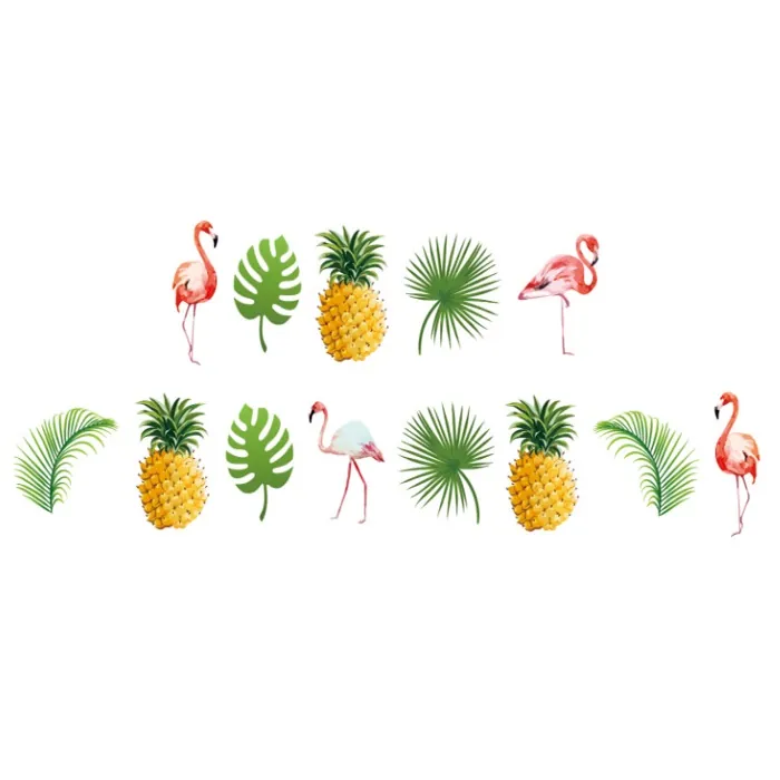 Flamingo Ananas Uzar Asma Süs