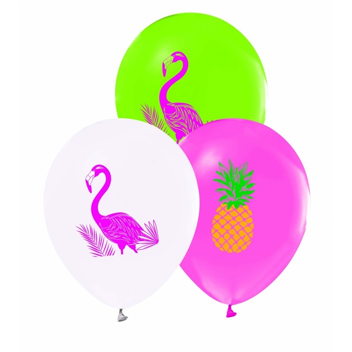 Flamingo Baskılı Balon