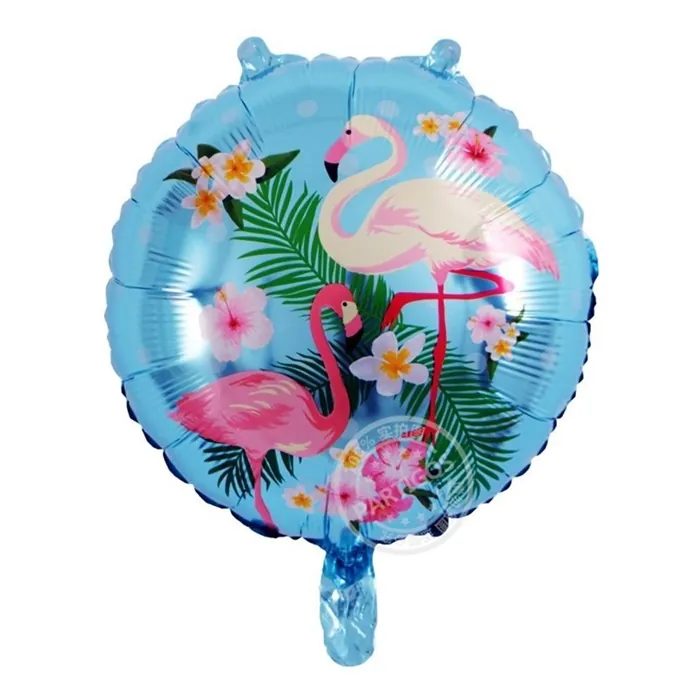Flamingo Folyo Balon Mavi