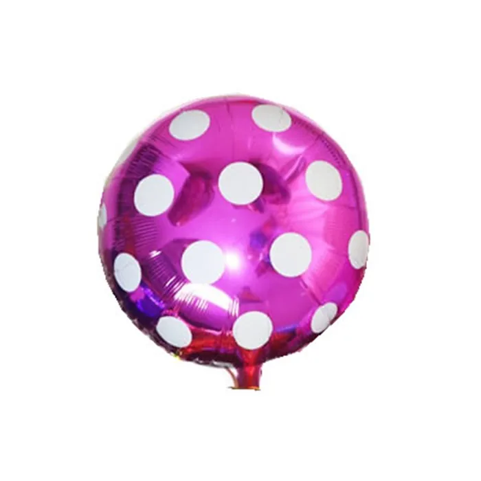 Fuşya Puanlı Folyo Balon
