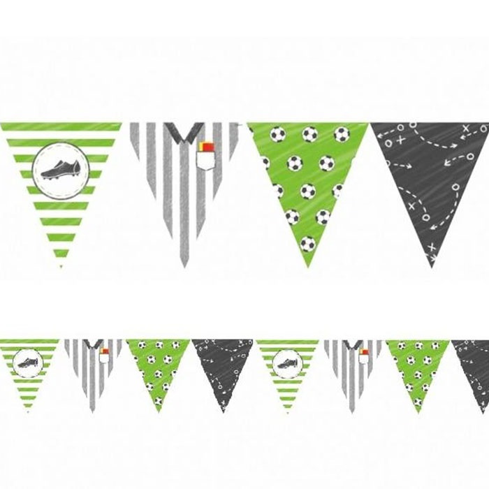 Amscan Futbol Temalı Bayrak Afiş