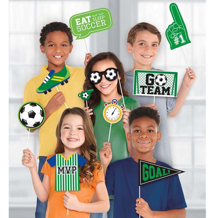 Amscan Futbol Temalı Doğum Günü El Pankartları