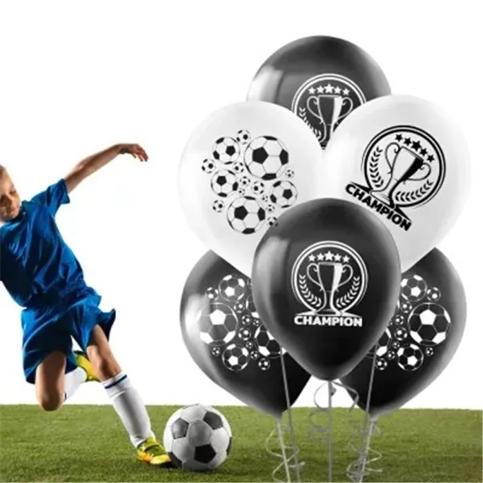 Futbol Topu Baskılı Lateks Balon