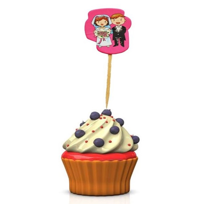 Gelin Damat Temalı Kürdan Süs