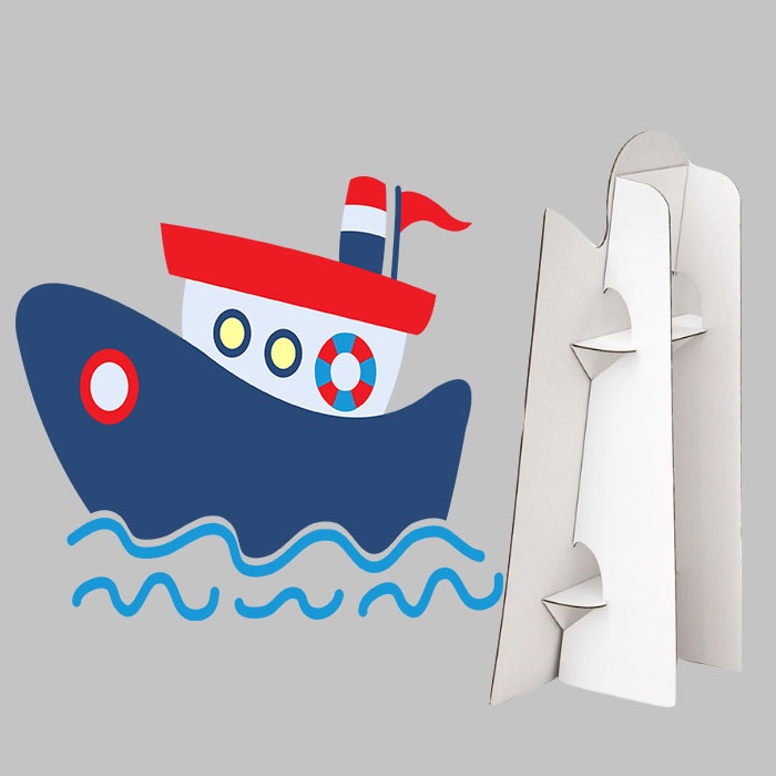 Gemi Figürlü Ayaklı Pano